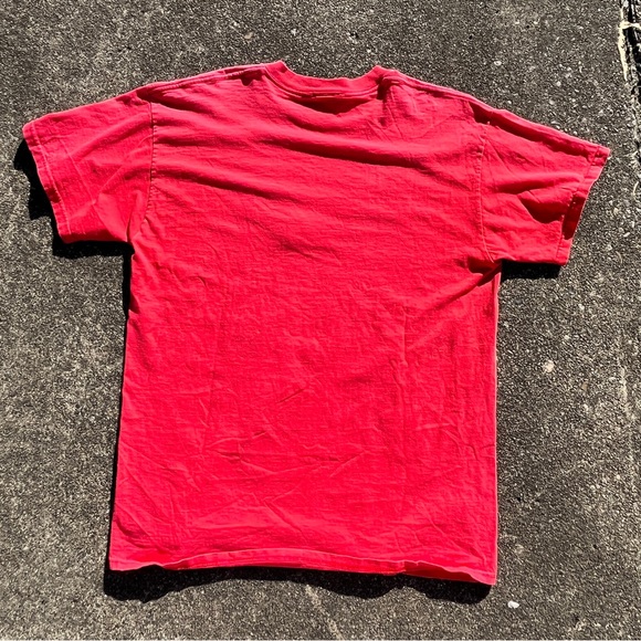 Vintage Disney Winnie The Pooh Short Sleeve T-shirt Red and Yellow - Picture 5 of 5